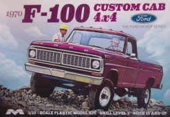 1230 1:25 1970 F-100 Ford Custom Cab Truck