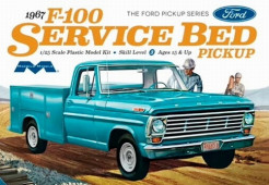 1239 1:25 1967 Ford F100 Service Bed Truck