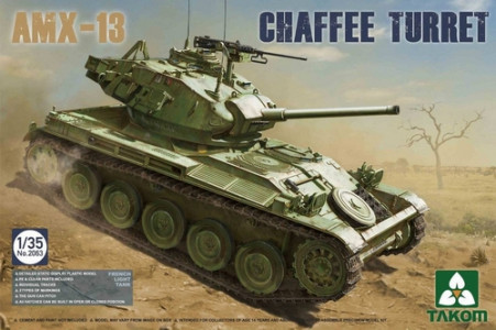 tak2063 French Light Tank AMX-13 Chaffe Turret in Algerian War (1954-1962)