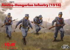 icm35673 Австро-Венгерская пехота (1914) (4 фигуры)