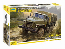 zv5050 Российский армейский грузовик "Урал" 4320