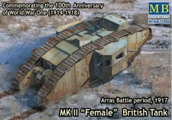 72006 Британский танк МКII «Самка», Битва Аррас