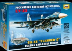 7207 Российский палубный истребитель "Су-33"