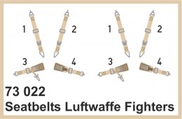 73022 Ремни истребителей Luftwaffe SUPER FABRIC