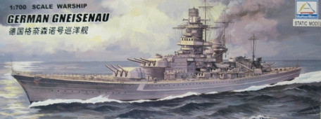 80916 Electric battleship - Germany Gneisenau cruiser 1/700