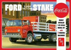 AMT1147/06 1:25 Ford C600 Stake Bed w/Coca-Cola Machines