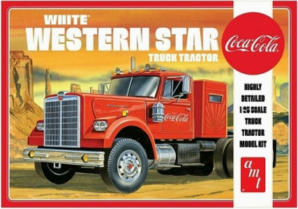 AMT1160/06 1.25 White Western Star Semi Tractor (Coca Cola)