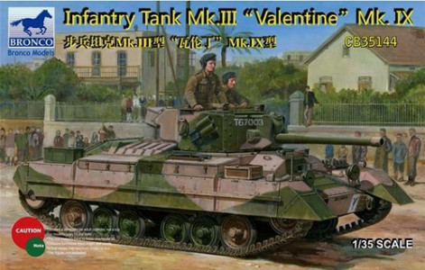 CB35144 Infantry Tank Mk.III “Valentine” Mk.IX