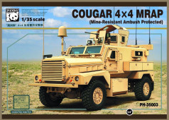 PH35003 COUGAR 4X4 MRAP (Mine-Resistant Ambush Protected)