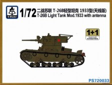 PS720033 T-26B Light Tank Mod.1933 with Antenna