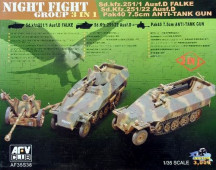 AF35S38 Sd.Kfz.251/1 Ausf.D FALKE / Sd.Kfz.251/22 Ausf.D / PaK4