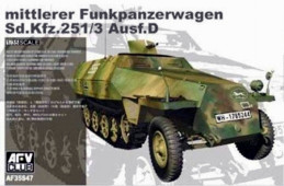 AF35S47 1/35 Mittlerer Funkpanzerwagen Sd.Kfz.251/3 Ausf.D
